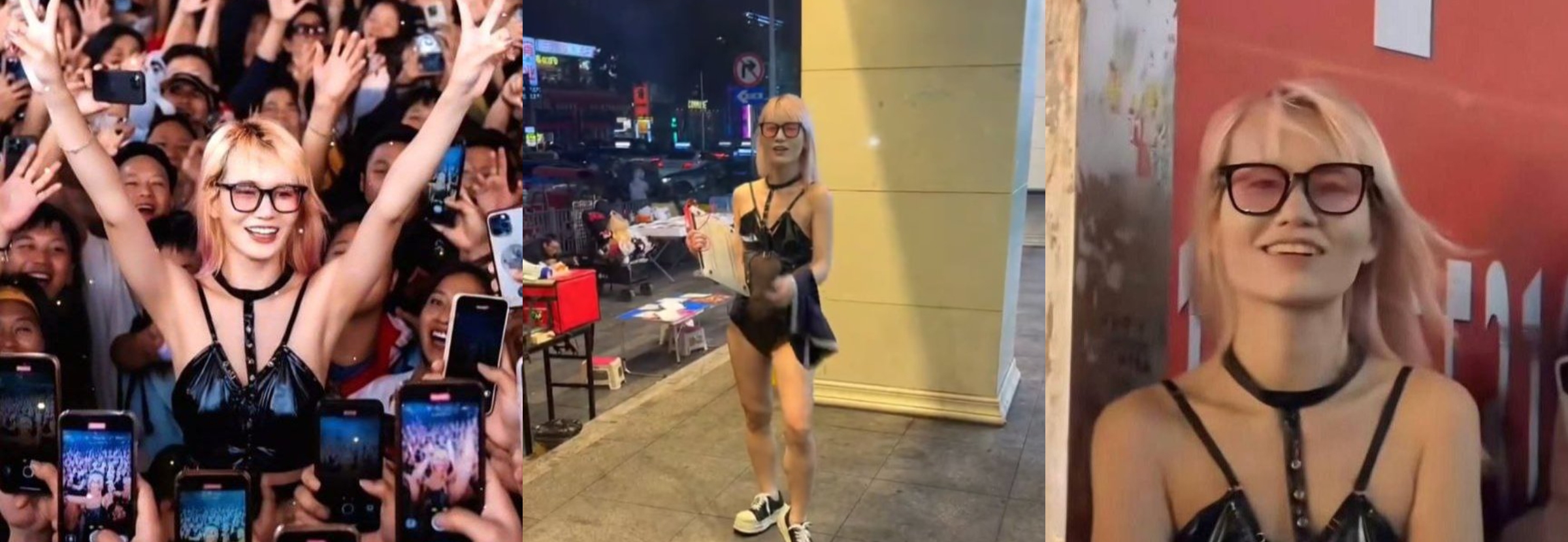 长沙解放西路惊天大瓜 黄毛妹当街随机给路人口 百人围观引爆互联网 堪称长沙版的佛罗里达