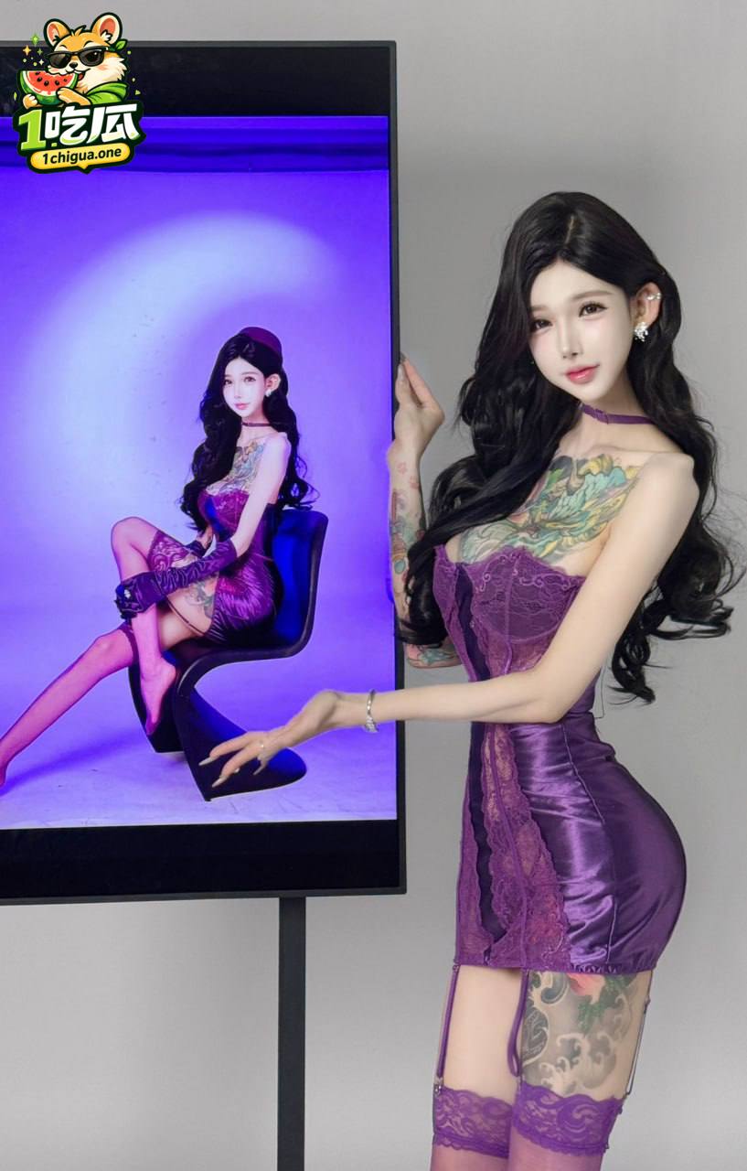 高颜值女神极致反差