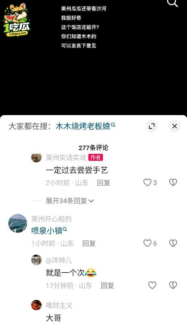 莱州沙河王木木烧烤店老板娘 被调教裸聊自慰视频流出 电动吸水泵人称喷泉小镇