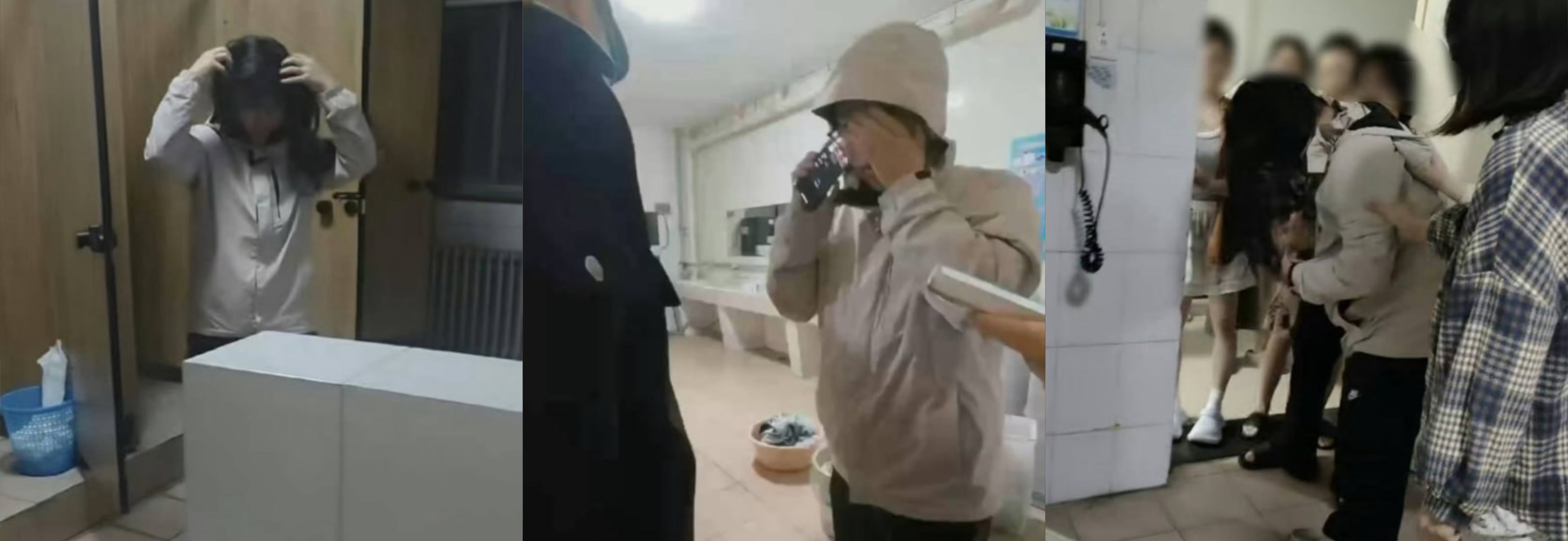 华北电力大学 佟军 男扮女装潜入女寝厕所偷拍 被当场抓获 海量视频泄漏曝光！
