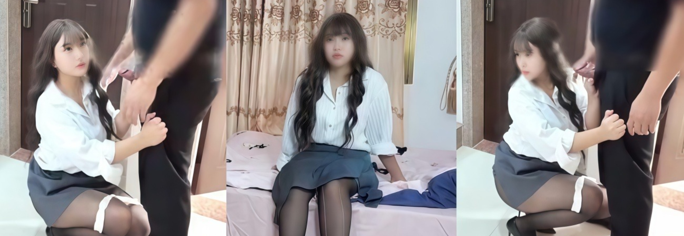 海角博主舅妈的爱情故事 楼道激情被房东抓包 差点吓的不举了