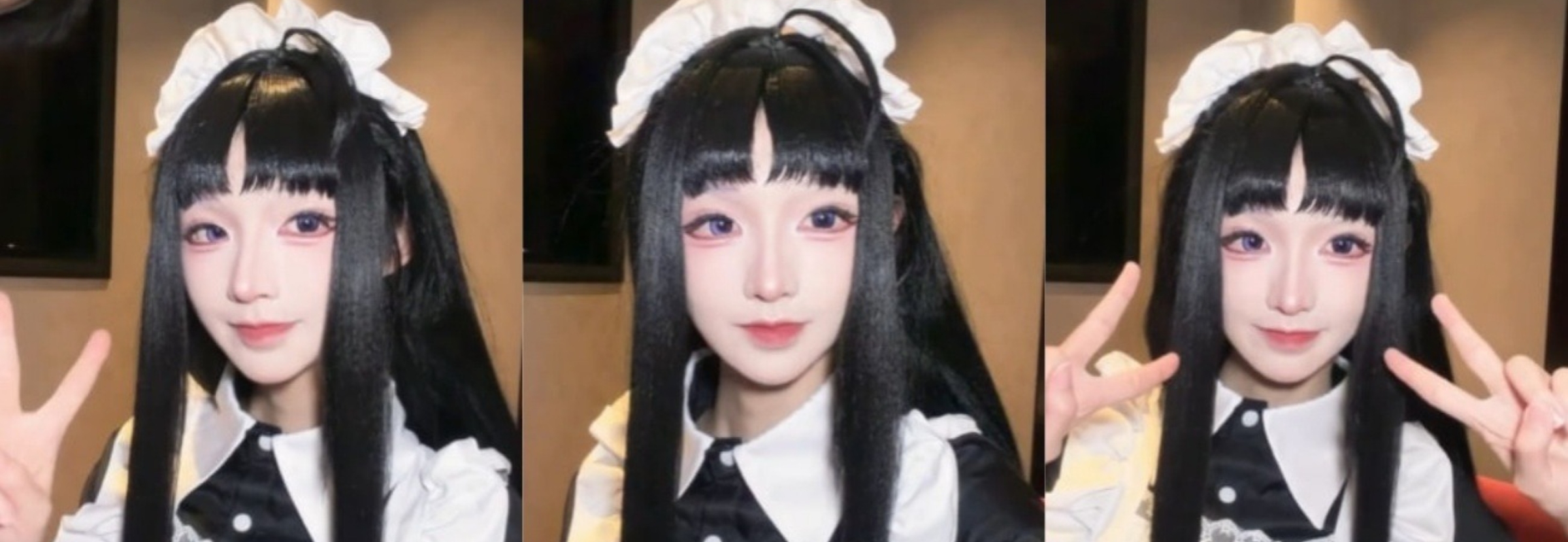 极品Ts伪娘 怡华 穿女仆装被猛干紧致后庭 被干的时候瞪着无辜的大眼睛这谁能受得了
